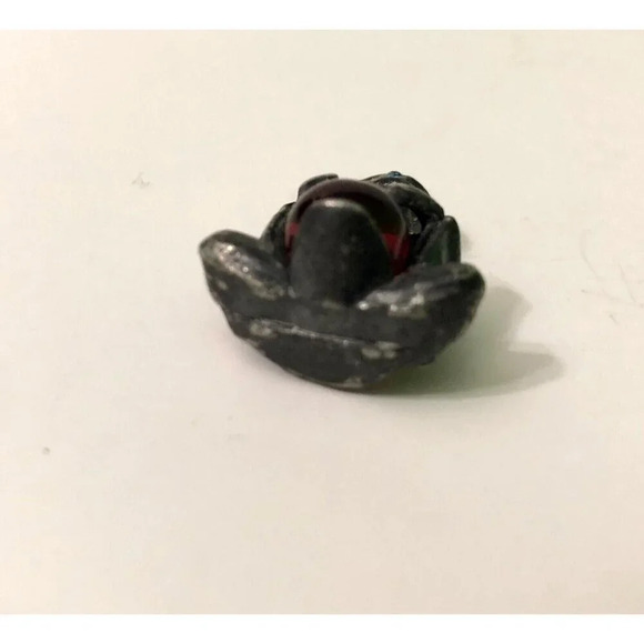 Vintage Fortune Teller Pendant Charm Crystal Ball 1 Inch Size - Picture 12 of 12